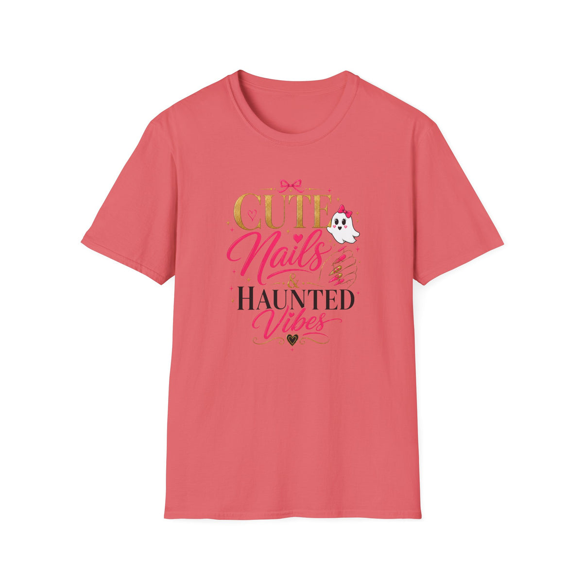 Cute Nails haunted vibes Tee