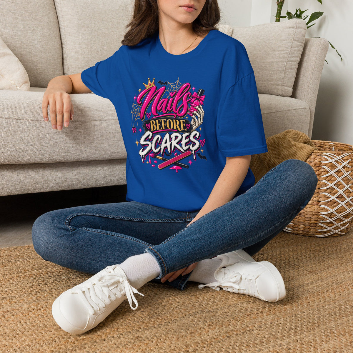 Nails Before Scares Tee
