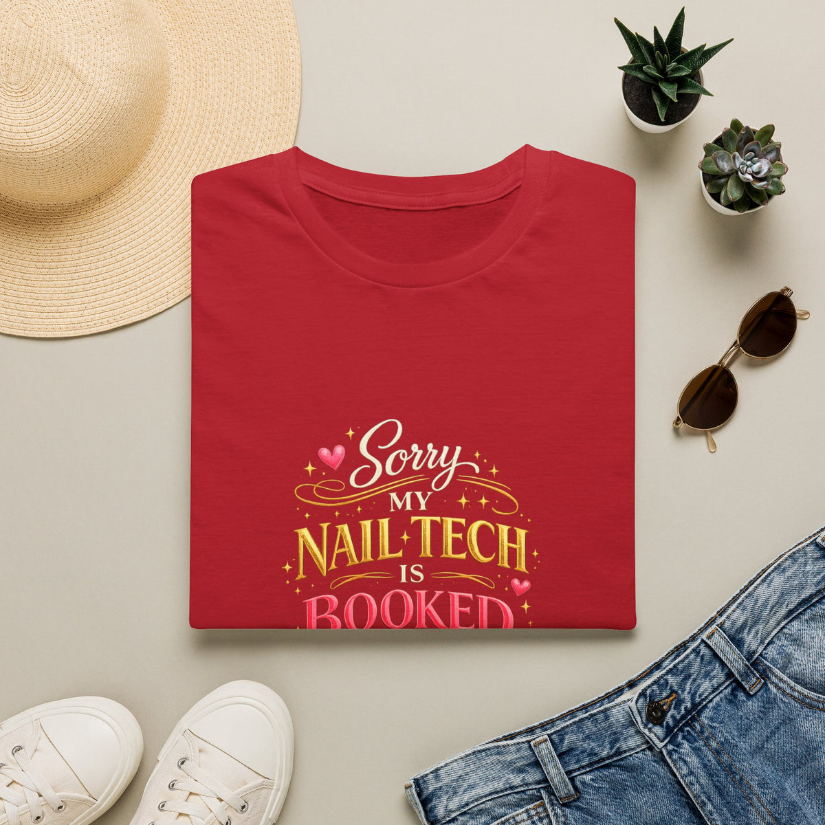 Sorry My Nail Tech Is Booked Tee