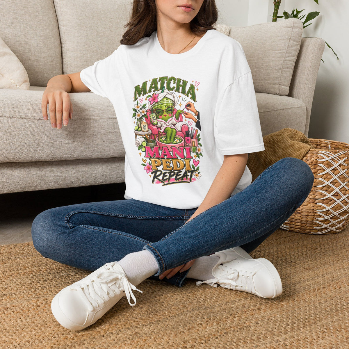 Matcha Mani Pedi 2 Tee