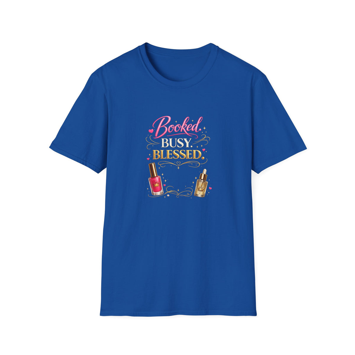 Booked Busy Blessed Tee