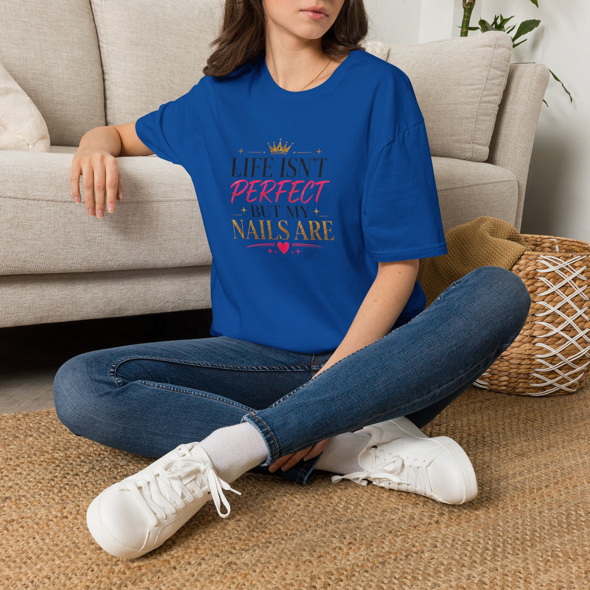 "Life Isn't Perfect But My Nails Are" Tee
