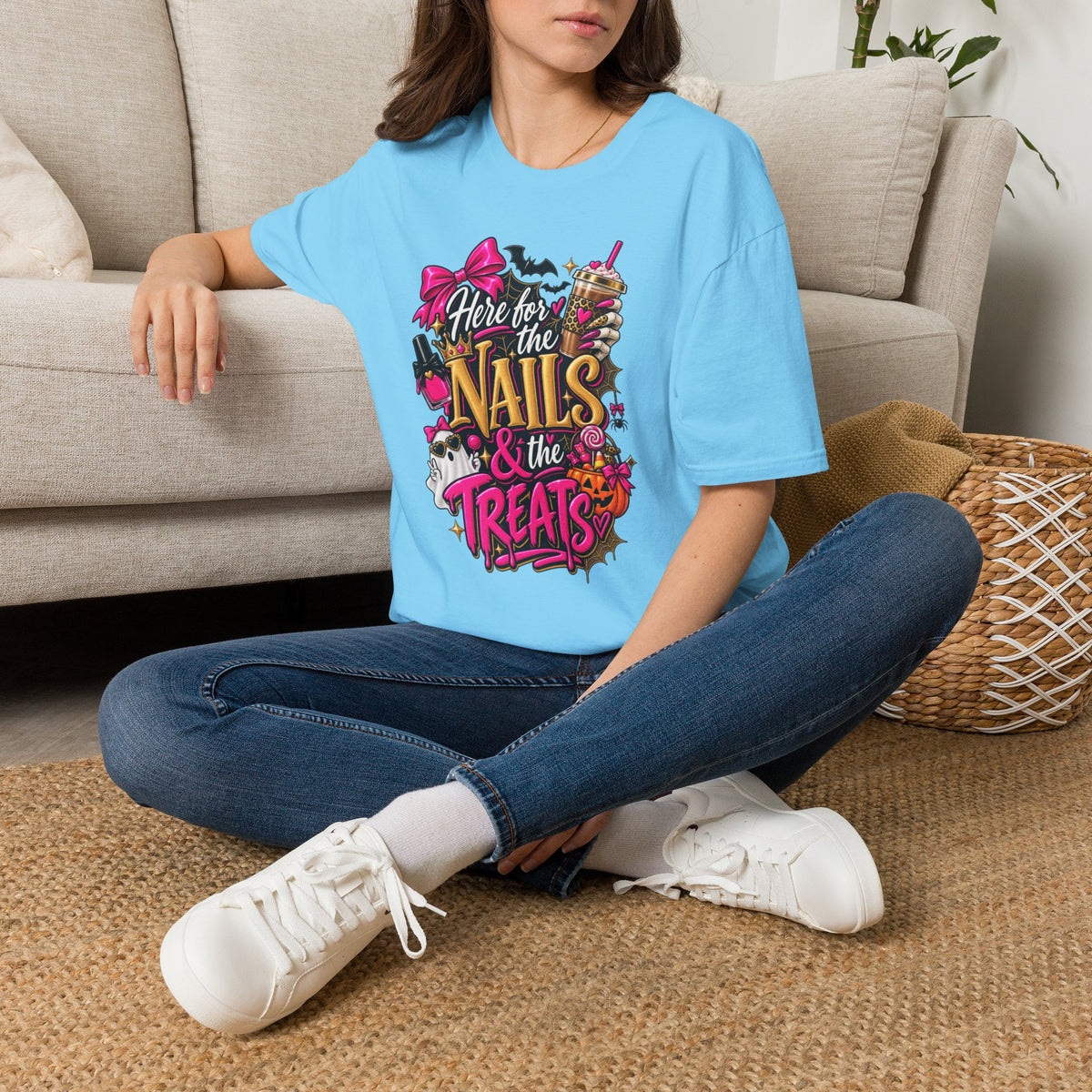 Here for the Nails & Treats Tee
