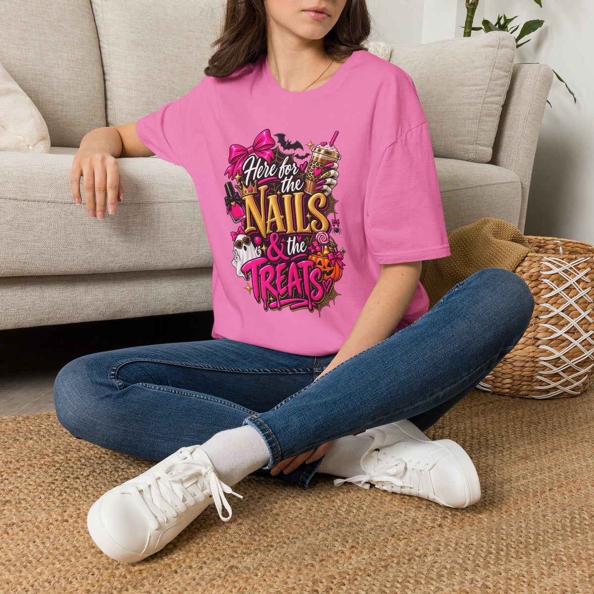 Here for the Nails & Treats Tee