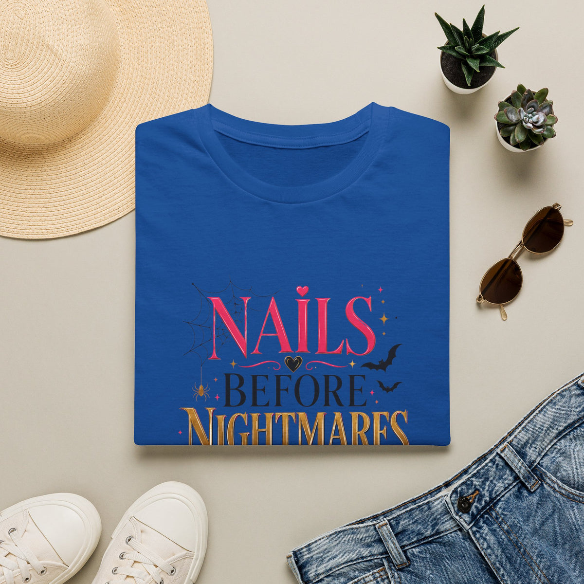 'Nails Before Nightmares' Tee