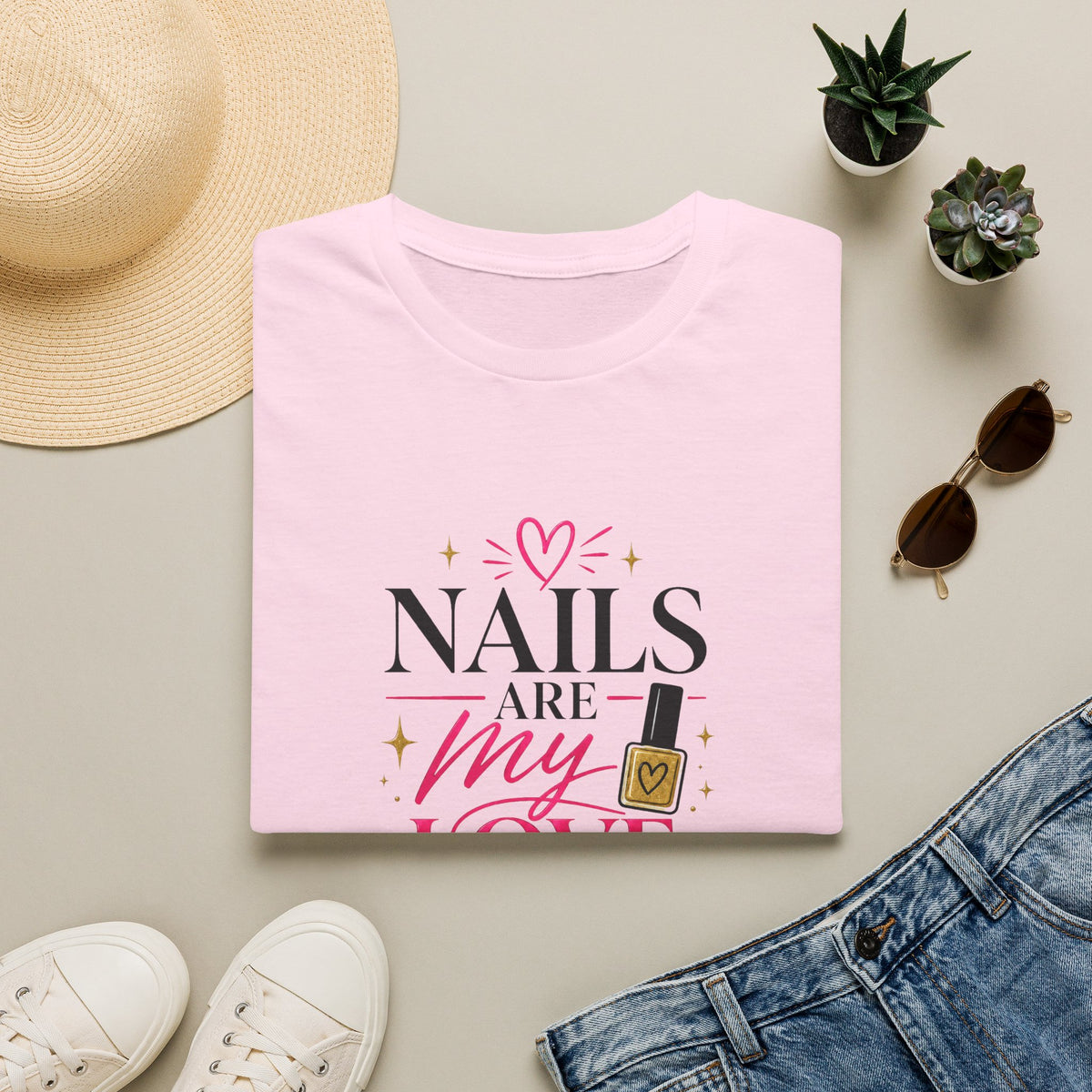 Nails Are My Love Language Tee