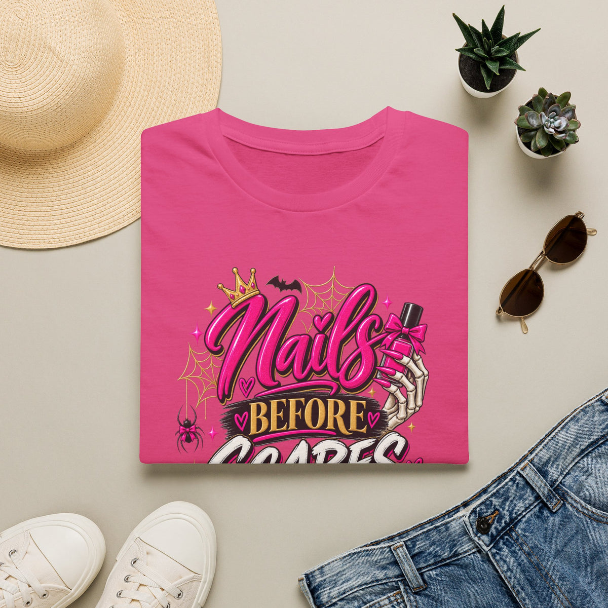 Nails Before Scares Tee