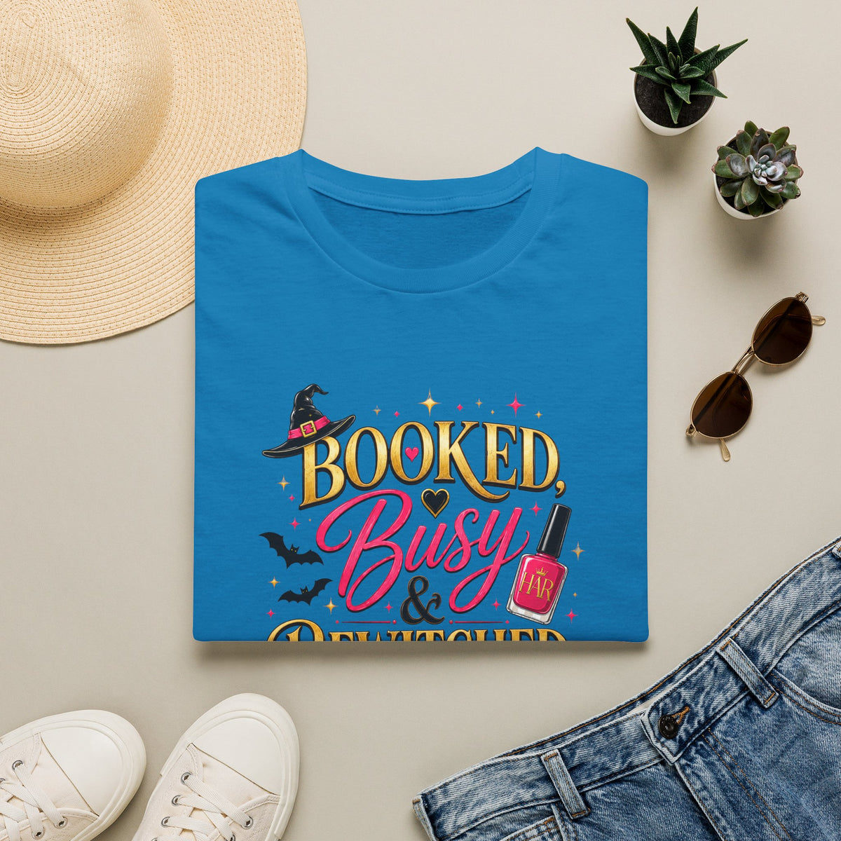 Booked, Busy & Bewitched Tee