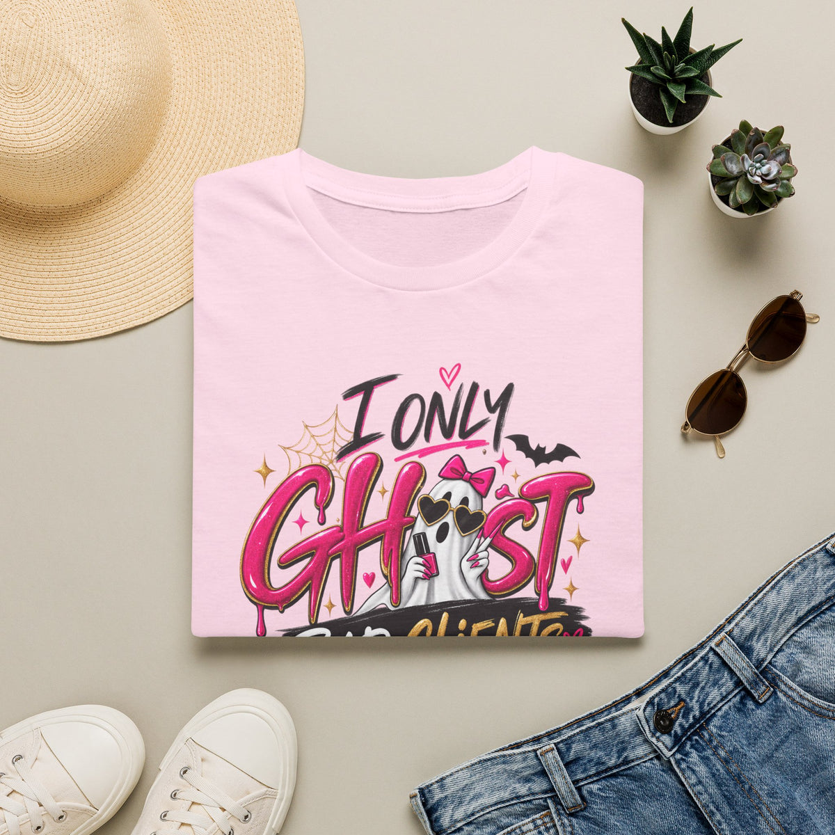 I Only Ghost Bad Clients Tee