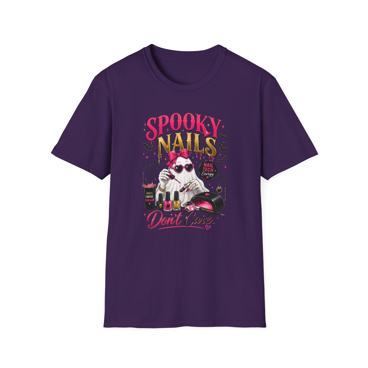 Spooky Nails Don’t Care Tee