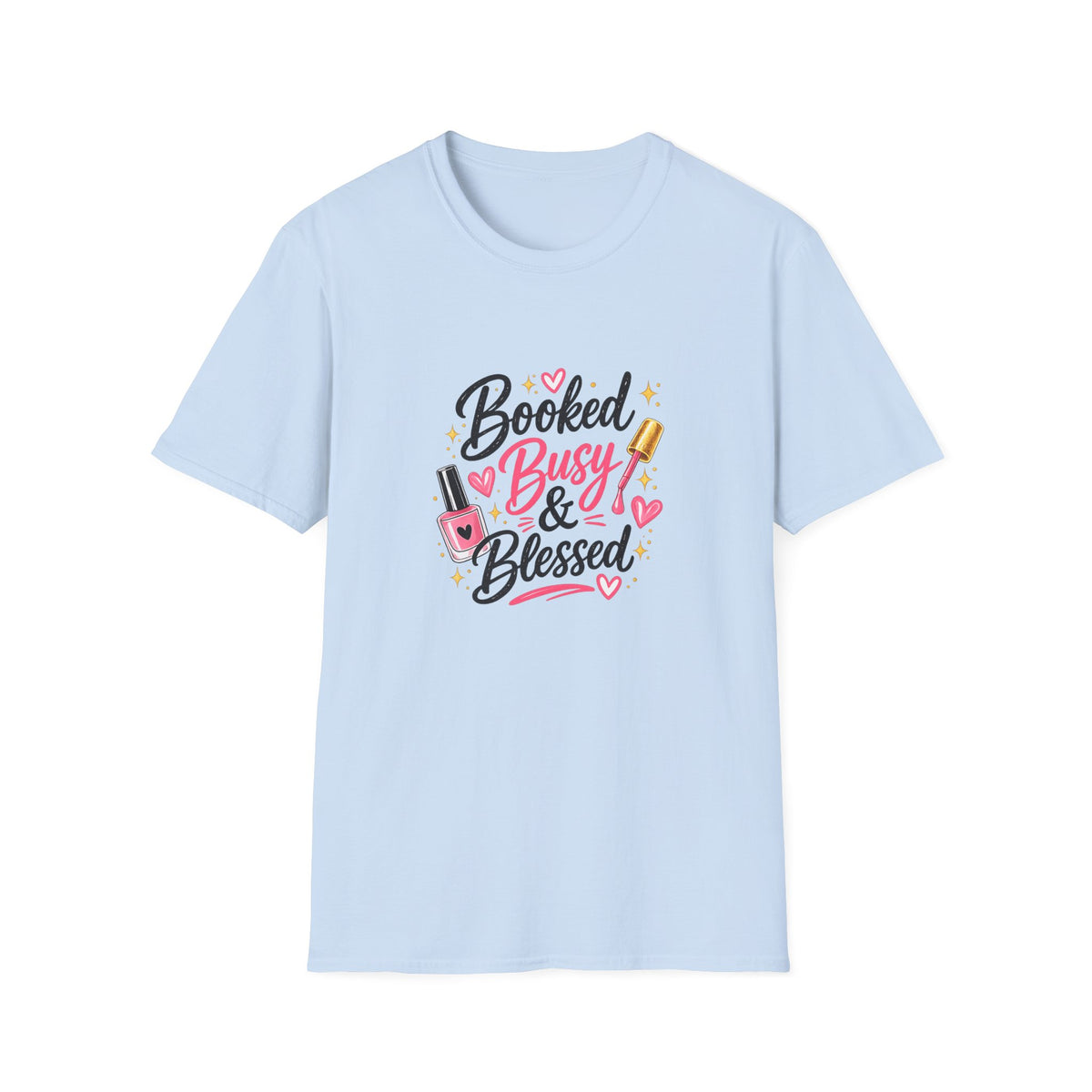 Booked Busy & Blessed Tee